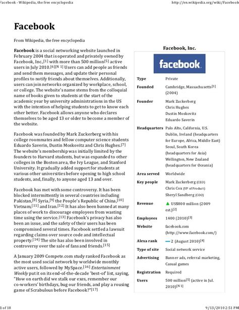 facebook wikipedia|facebook wikipedia français.